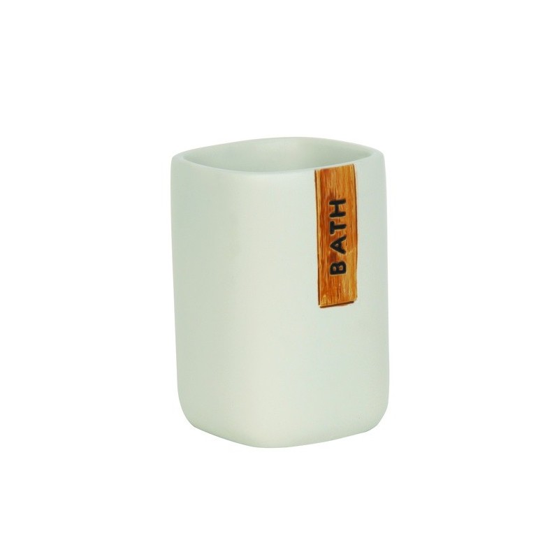 spirella Porte Brosses à  dents Ciment IGUACU Blanc MSV
