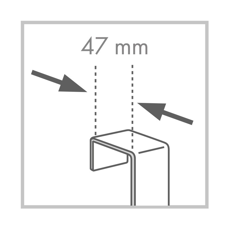 Spirella Porte Manteaux Patère 5 Crochets ENOA Noir & Bambou MSV