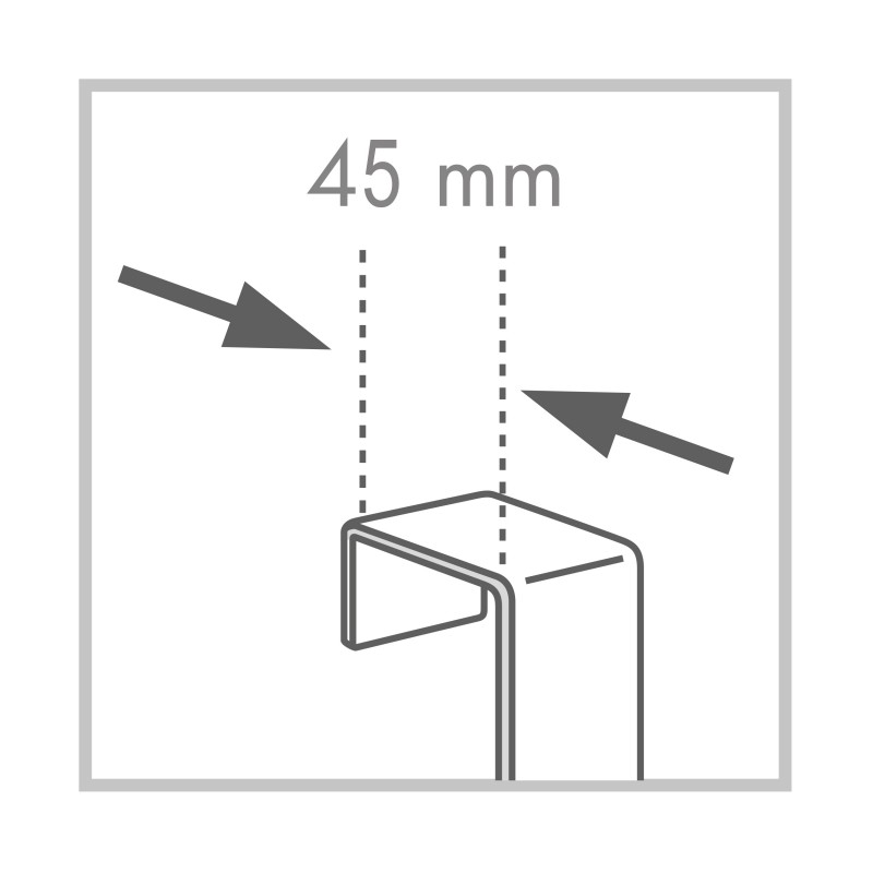 Spirella Porte Manteaux Patères 3 Crochets NAYA Noir & Bambou MSV