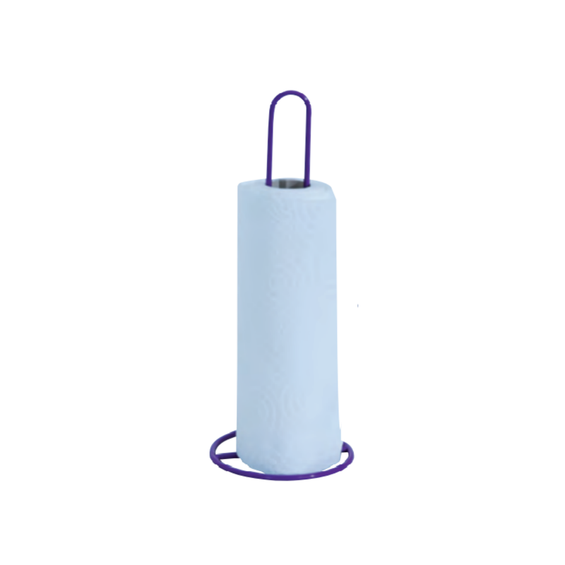 spirella Porte Rouleau Essuie Tout Acier Violet MSV