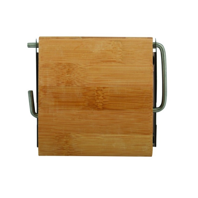 Spirella Porte Rouleau Papier Wc Mural Bambou Beige MSV