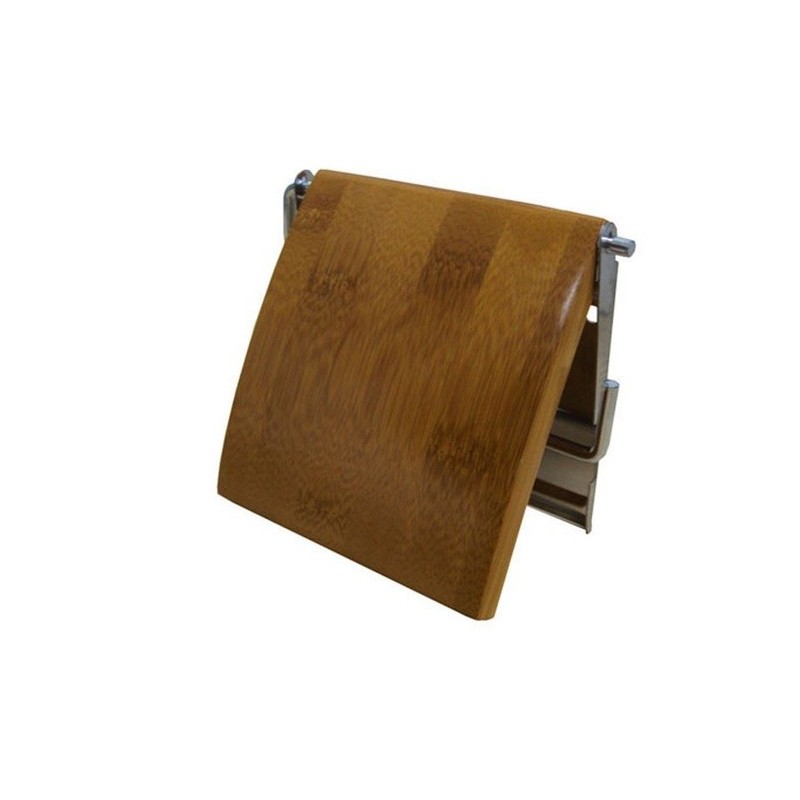 Spirella Porte Rouleau Papier Wc Mural Bambou Beige MSV