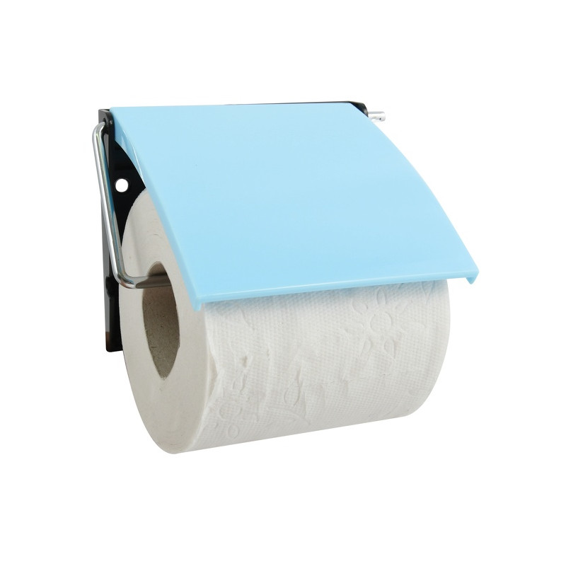 spirella Porte rouleau papier wc Mural Bleu ciel MSV