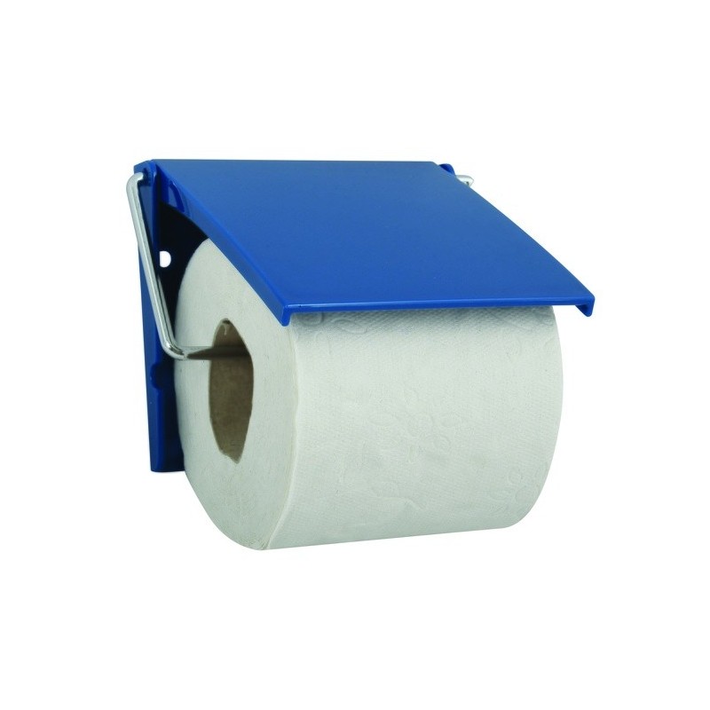 spirella Porte rouleau papier wc Mural Bleu foncé MSV