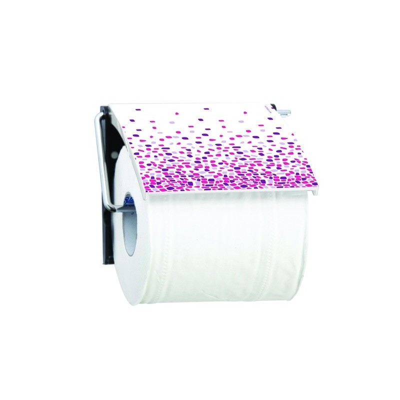 spirella Porte rouleau papier wc Mural BREST Rose MSV