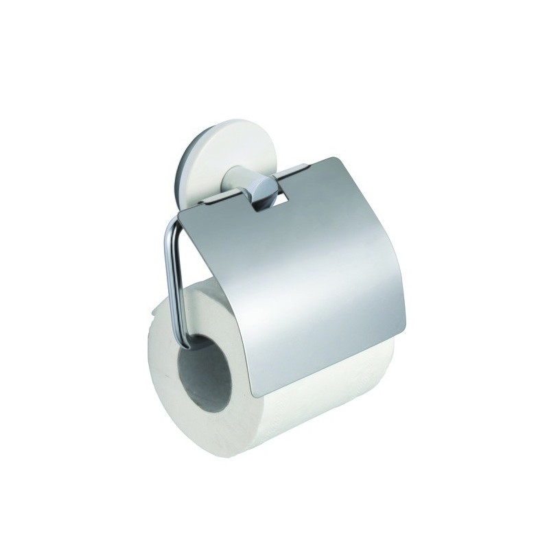 spirella Porte Rouleau Papier Wc Mural Céramique & Zinc MALTA Gris MSV