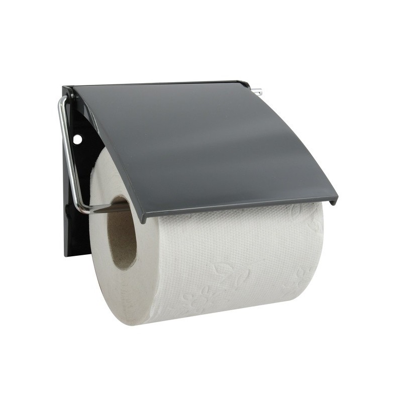 spirella Porte rouleau papier wc Mural Gris Anthracite MSV