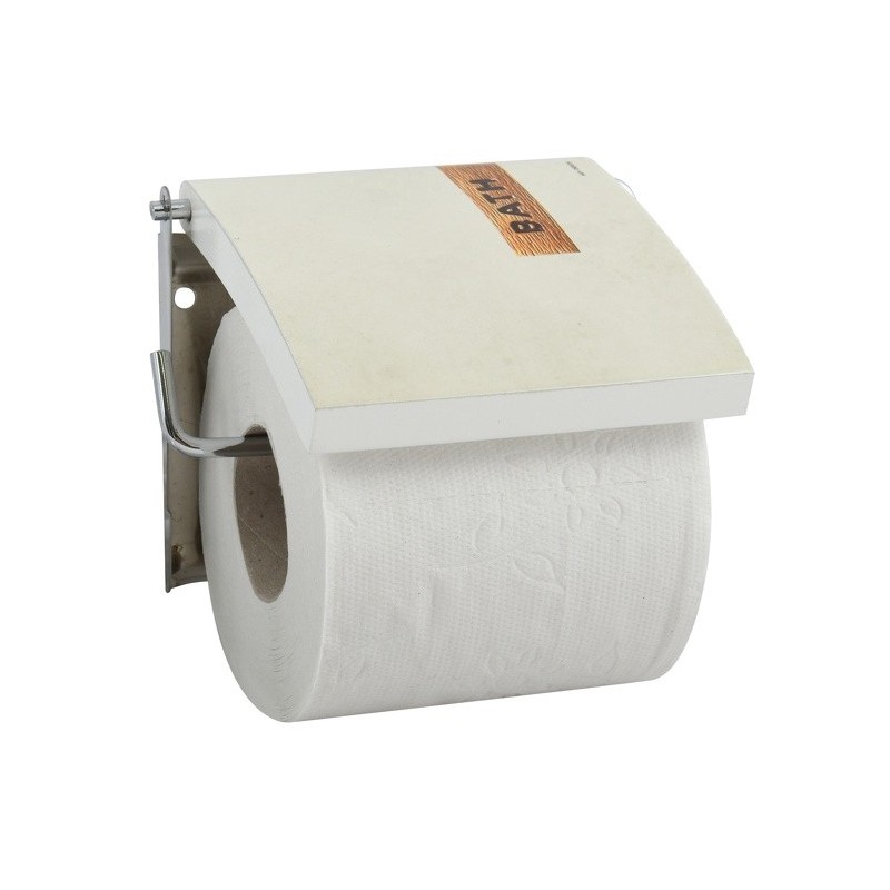 spirella Porte rouleau papier wc mural MDF Inox IGUACU MSV