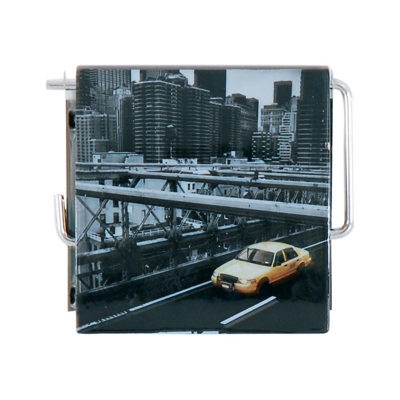 Spirella Porte Rouleau Papier Wc Mural Mdf Inox NEW YORK Gris MSV