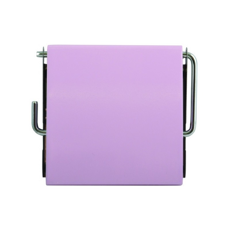 Spirella Porte Rouleau Papier Wc Mural MDF & Inox Rose MSV