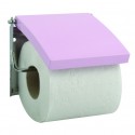 Spirella Porte Rouleau Papier Wc Mural MDF & Inox Rose MSV