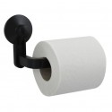 Spirella Porte Rouleau Papier Wc Ou Serviettes à Ventouse PVC Noir MSV