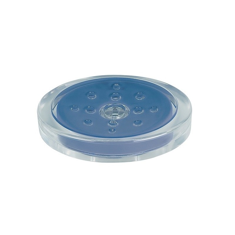 spirella Porte savon acrylique SYDNEY Bleu Denim Spirella