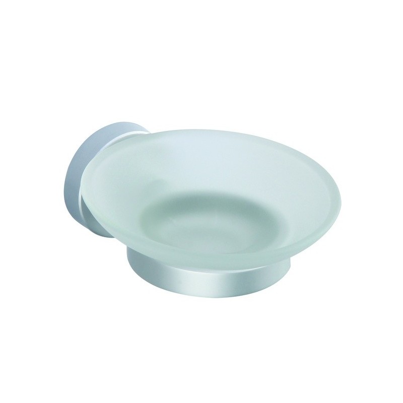 spirella Porte Savon Aluminuim LUGANO Transparent MSV