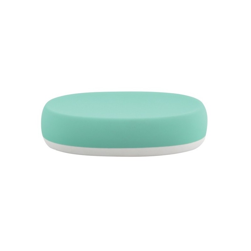 spirella Porte Savon Céramique CAGLIARI Bleu Clair MSV