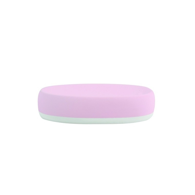 spirella Porte savon céramique CAGLIARI Rose pastel MSV