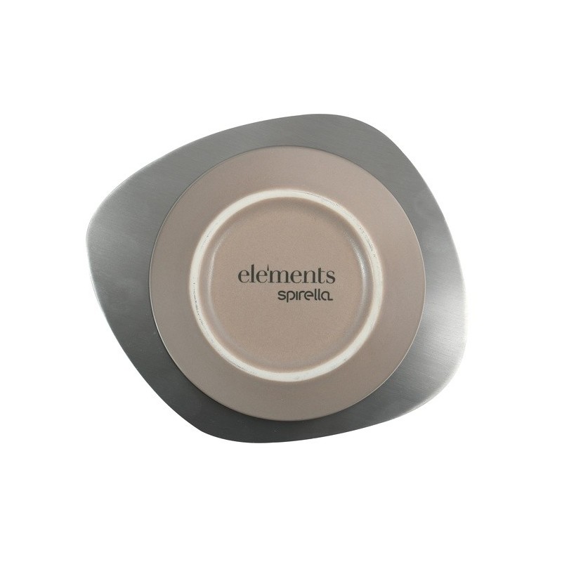 Spirella Porte Savon Céramique ESSOS Sand Matt Elements By Spirella