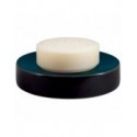 Spirella Porte Savon Céramique JARO Noir Pétrol Spirella