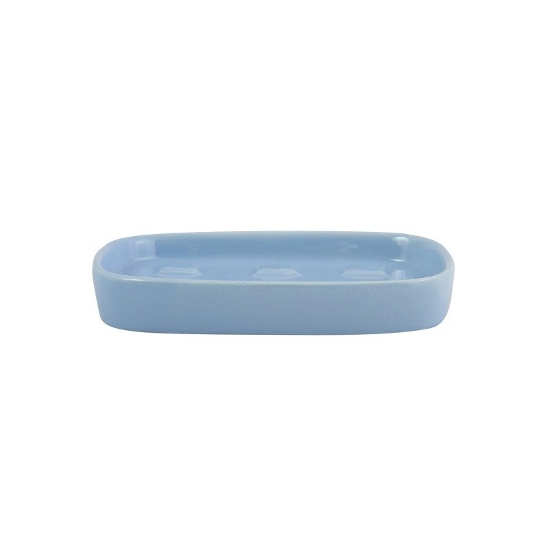 spirella Porte Savon Céramique LOUISE Bleu Pastel MSV