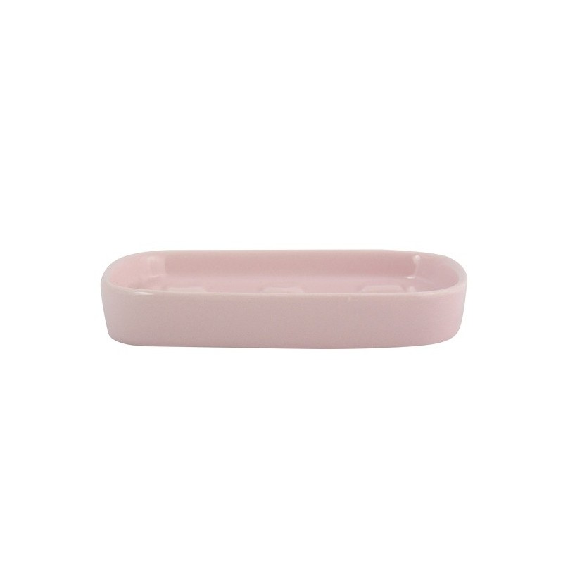 spirella Porte Savon Céramique LOUISE Rose pastel MSV