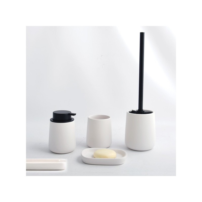 Spirella Porte Savon Céramique MAONIE Blanc Mat MSV