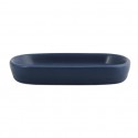 Spirella Porte Savon Céramique MAONIE Bleu Foncé Mat MSV