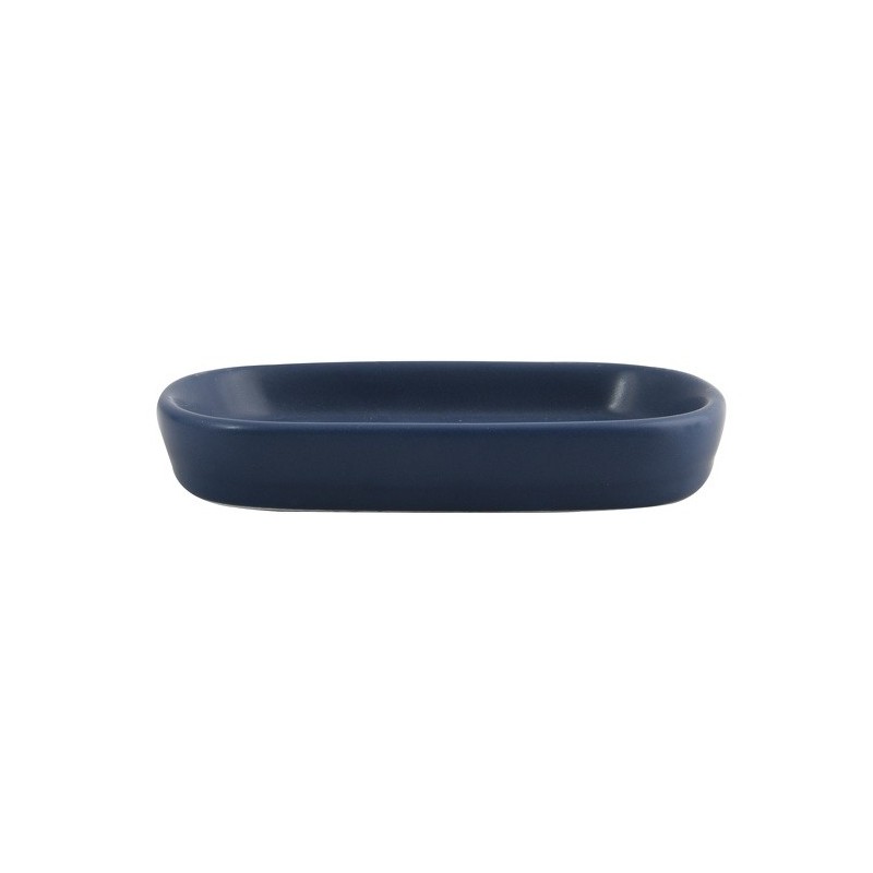 spirella Porte savon Céramique MAONIE Bleu Foncé mat MSV