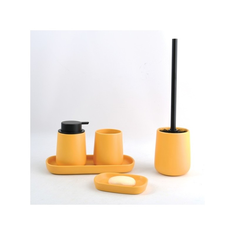 Spirella Porte Savon Céramique MAONIE Safran Mat MSV