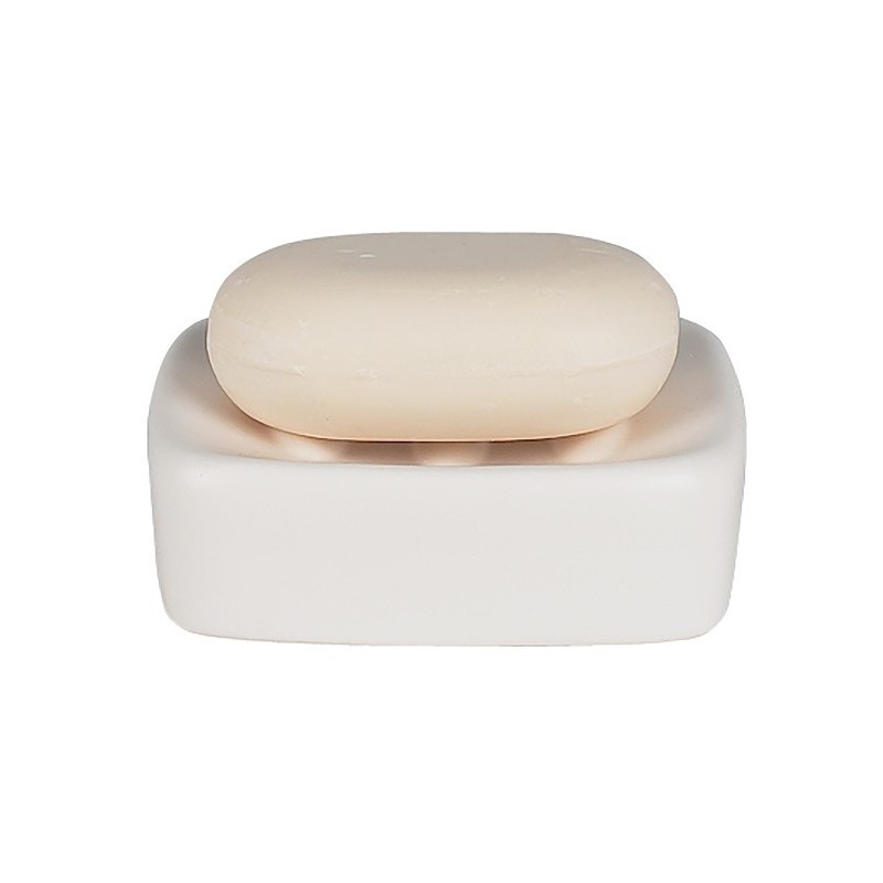 spirella Porte savon Céramique RETRO Blanc Spirella