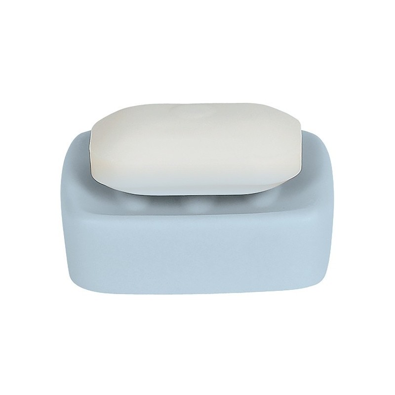 spirella Porte savon Céramique RETRO Bleu pastel Spirella