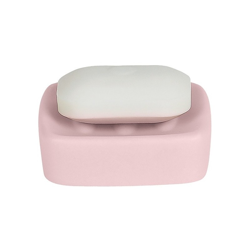 spirella Porte savon Céramique RETRO Rose pastel Spirella