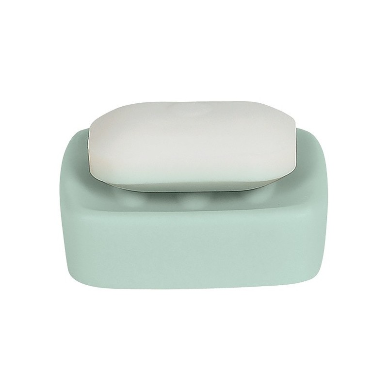 spirella Porte savon Céramique RETRO Vert pastel Spirella