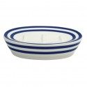Spirella Porte Savon Céramique SEAUVILLE Bleu Marine MSV