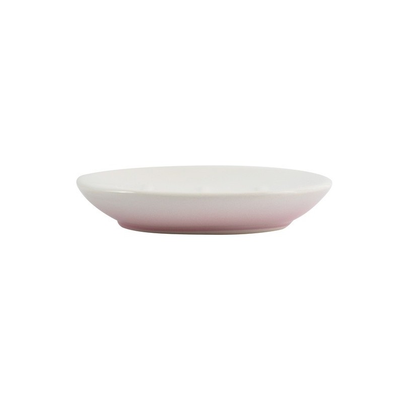 spirella Porte Savon Céramique SUGAR Rose Pastel MSV