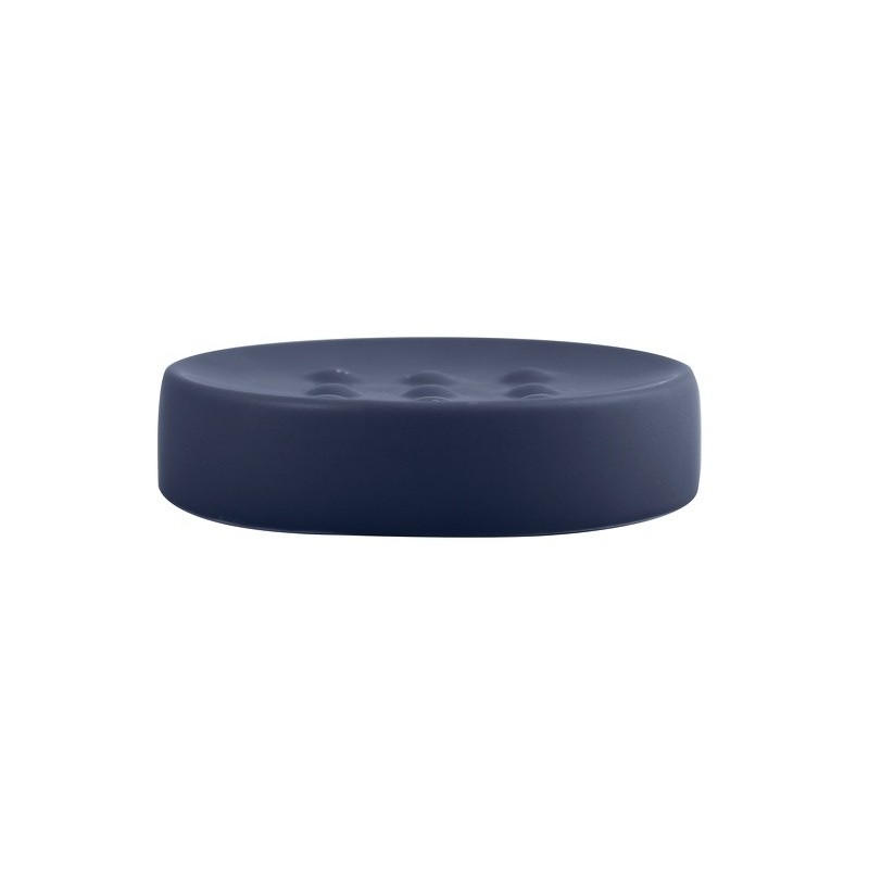 spirella Porte savon Céramique TUBE-MATT Bleu Foncé mat Spirella