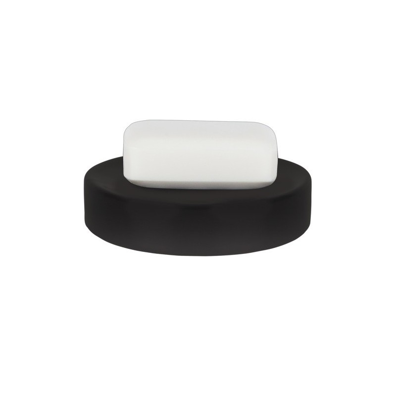 spirella Porte savon Céramique TUBE-MATT Noir mat Spirella