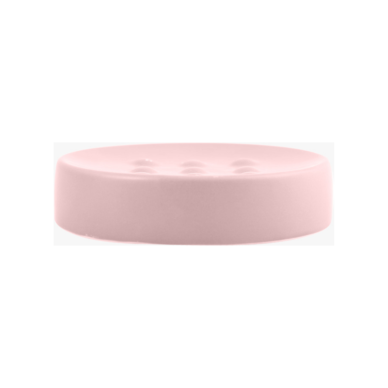 spirella Porte savon Céramique TUBE-MATT Rose mat Spirella