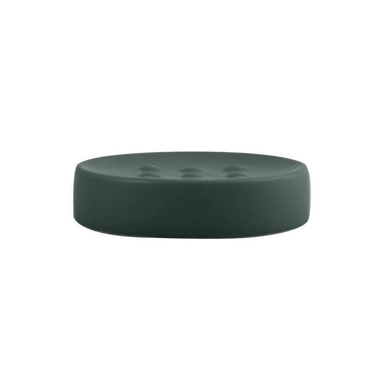 spirella Porte savon Céramique TUBE-MATT Vert Foncé mat Spirella