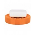 Spirella Porte Savon Céramique TUBE Orange Spirella
