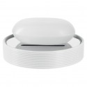 Spirella Porte Savon Céramique TUBE RIBBED Blanc Spirella