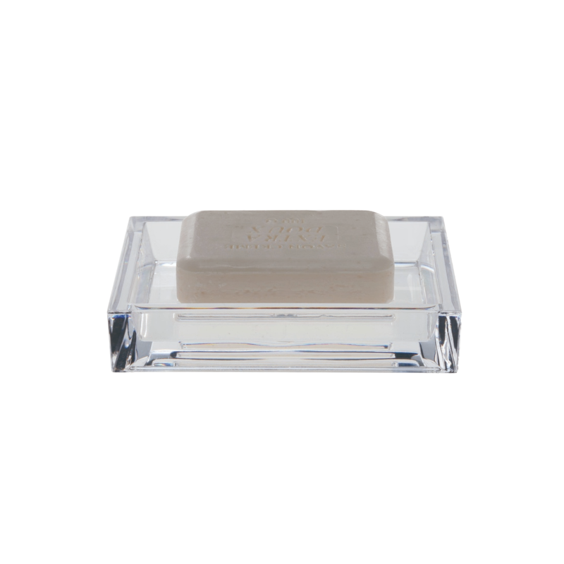 spirella Porte savon CRISTAL en Plastique transparent Spirella