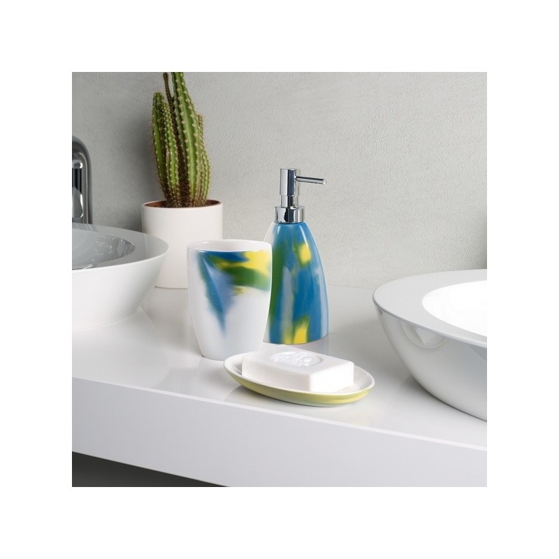 Spirella Porte Savon Porcelaine CHROMOTOPIA Multicolor Spirella