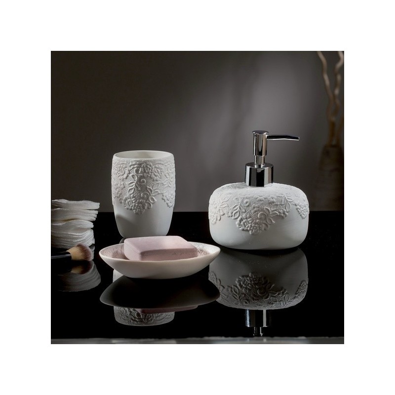 Spirella Porte Savon Porcelaine COSY Blanc Spirella