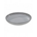 Spirella Porte Savon Porcelaine INES Noir & Blanc Spirella