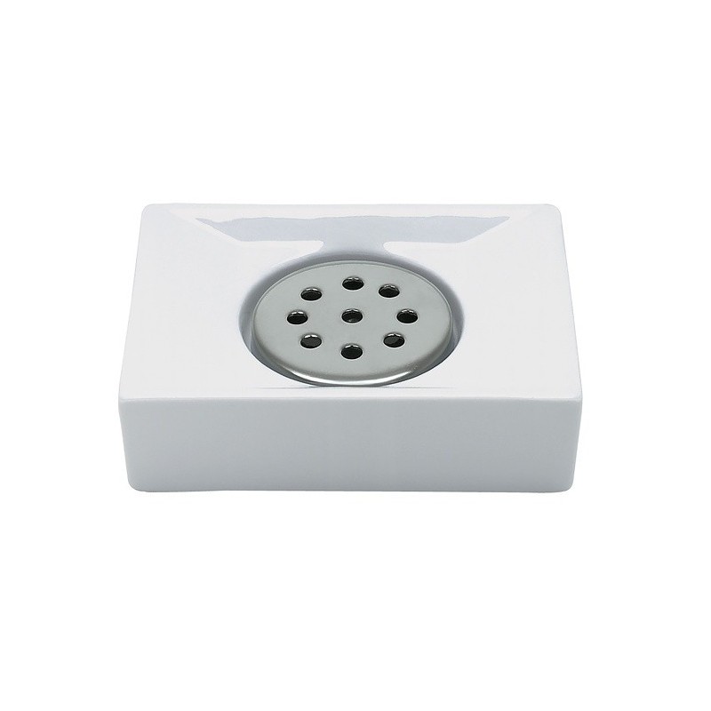 spirella Porte savon Porcelaine QUADRO Blanc Spirella