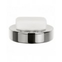 Spirella Porte Savon Porcelaine TUBE Chromé Spirella