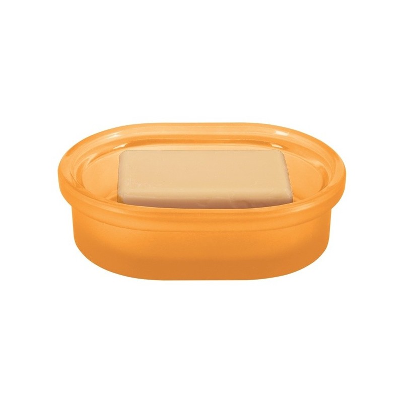 Spirella Porte Savon Verre YOKO MISTY Jaune Spirella