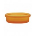 Spirella Porte Savon Verre YOKO MISTY Jaune Spirella