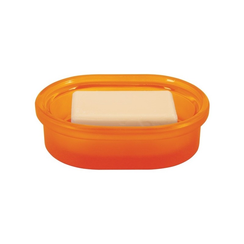 Spirella Porte Savon Verre YOKO MISTY-Orange Spirella
