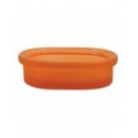Spirella Porte Savon Verre YOKO MISTY-Orange Spirella